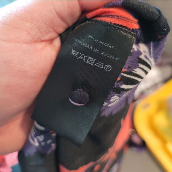 MAEVE Neck-Tie Silk Blouse - Picture 11 of 12